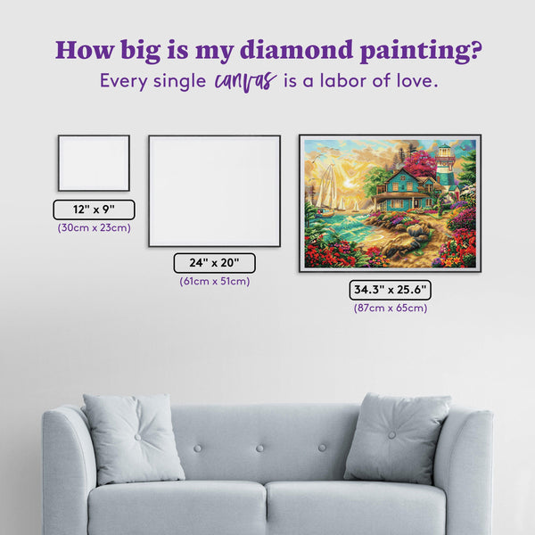 Sunrise by the Sea – Diamond Art Club