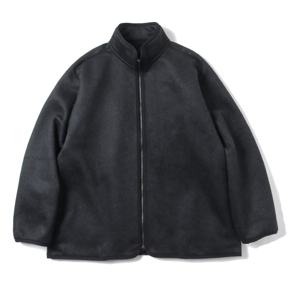 blurhms (ブラームス)】Pe/Silk Fleece ZIP Jacket (BHS23F023