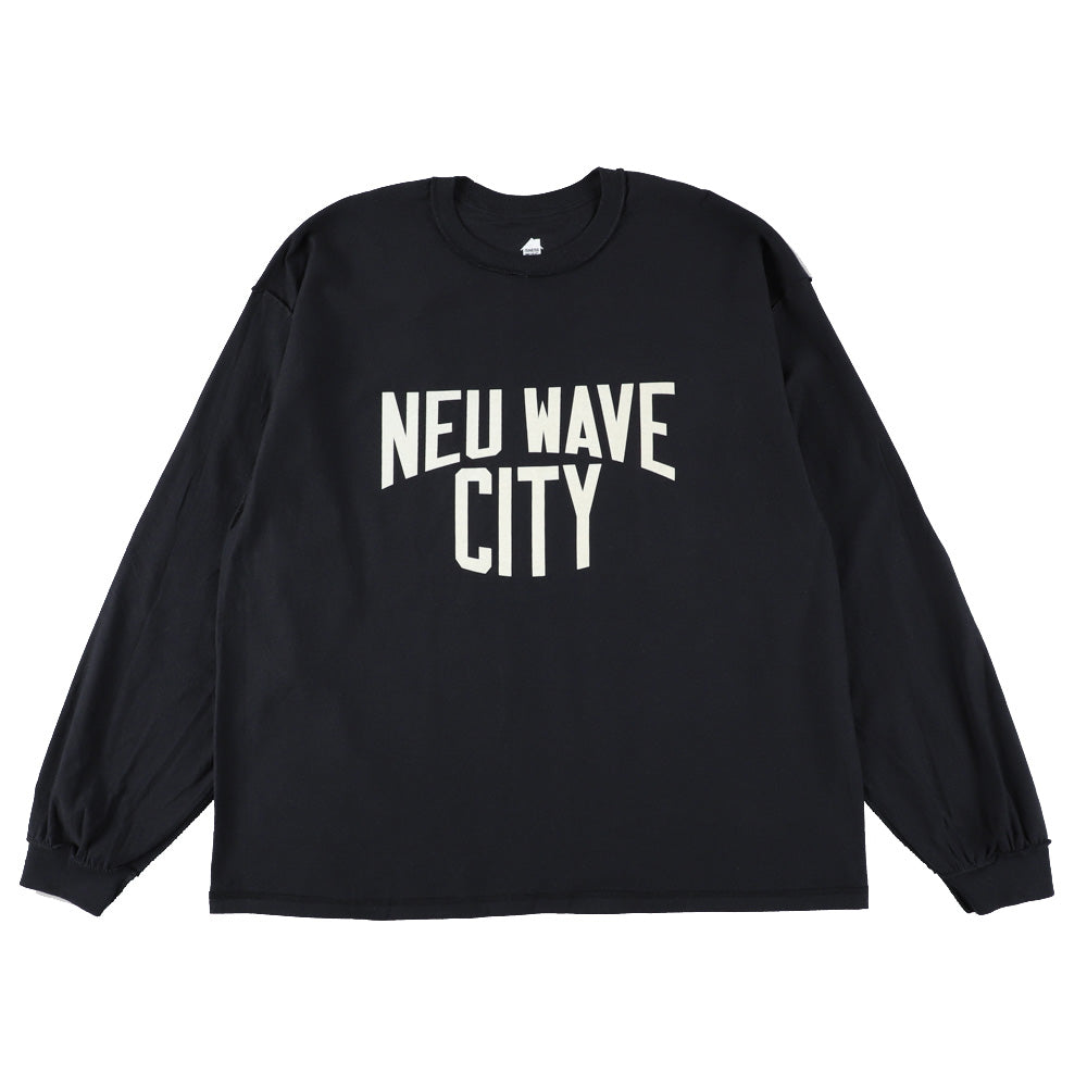 ISNESS MUSIC(イズネスミュージック)NEU WAVE LONG SLEEVE T-SHIRT