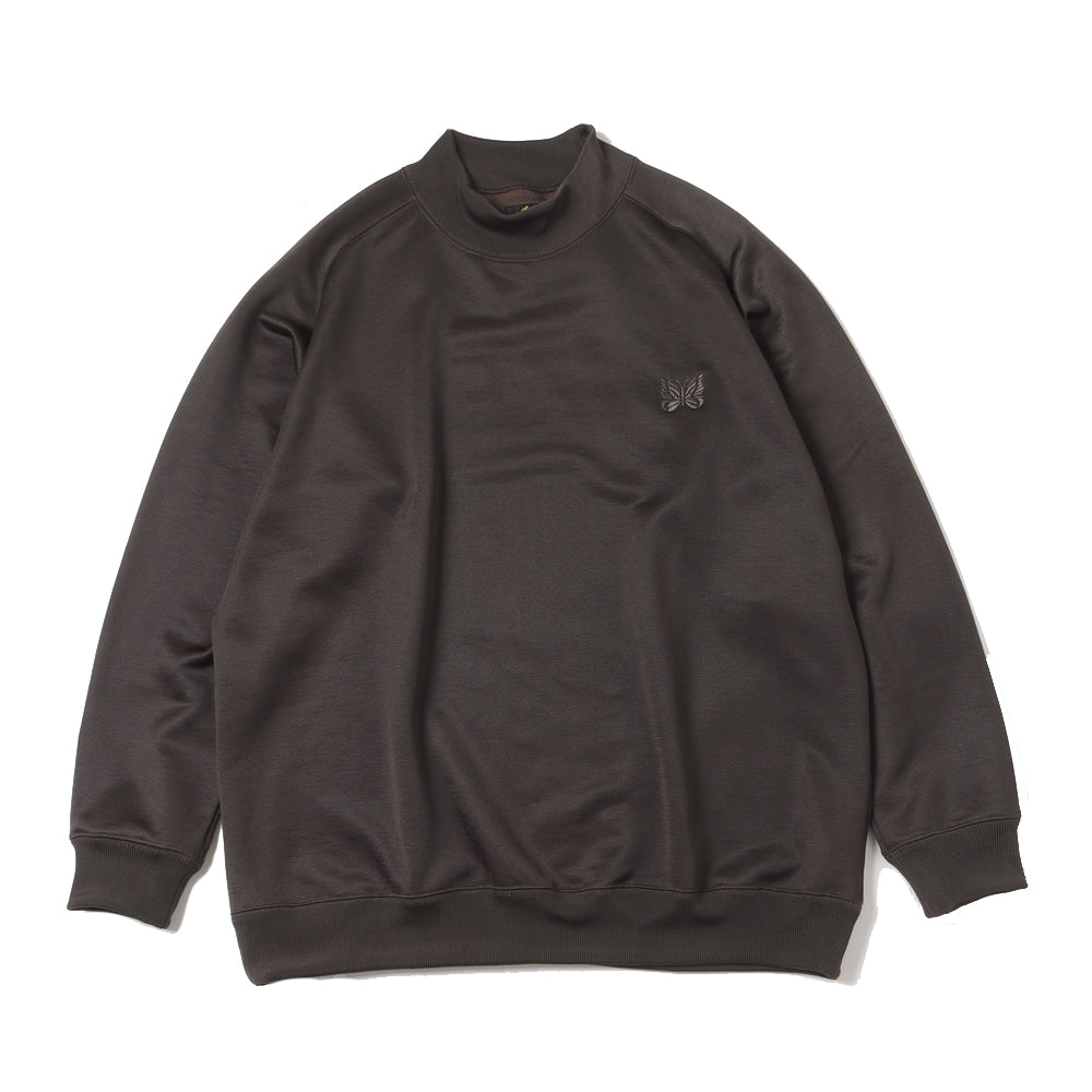 NEEDLES(ニードルズ)L/S Mock Neck Tee - C/PE Bright Jersey (PU286