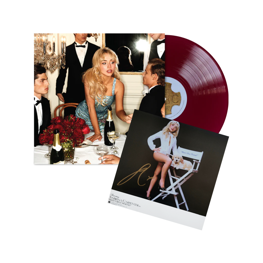 Sabrina Carpenter - Man's Best Friend - Signed Translucent