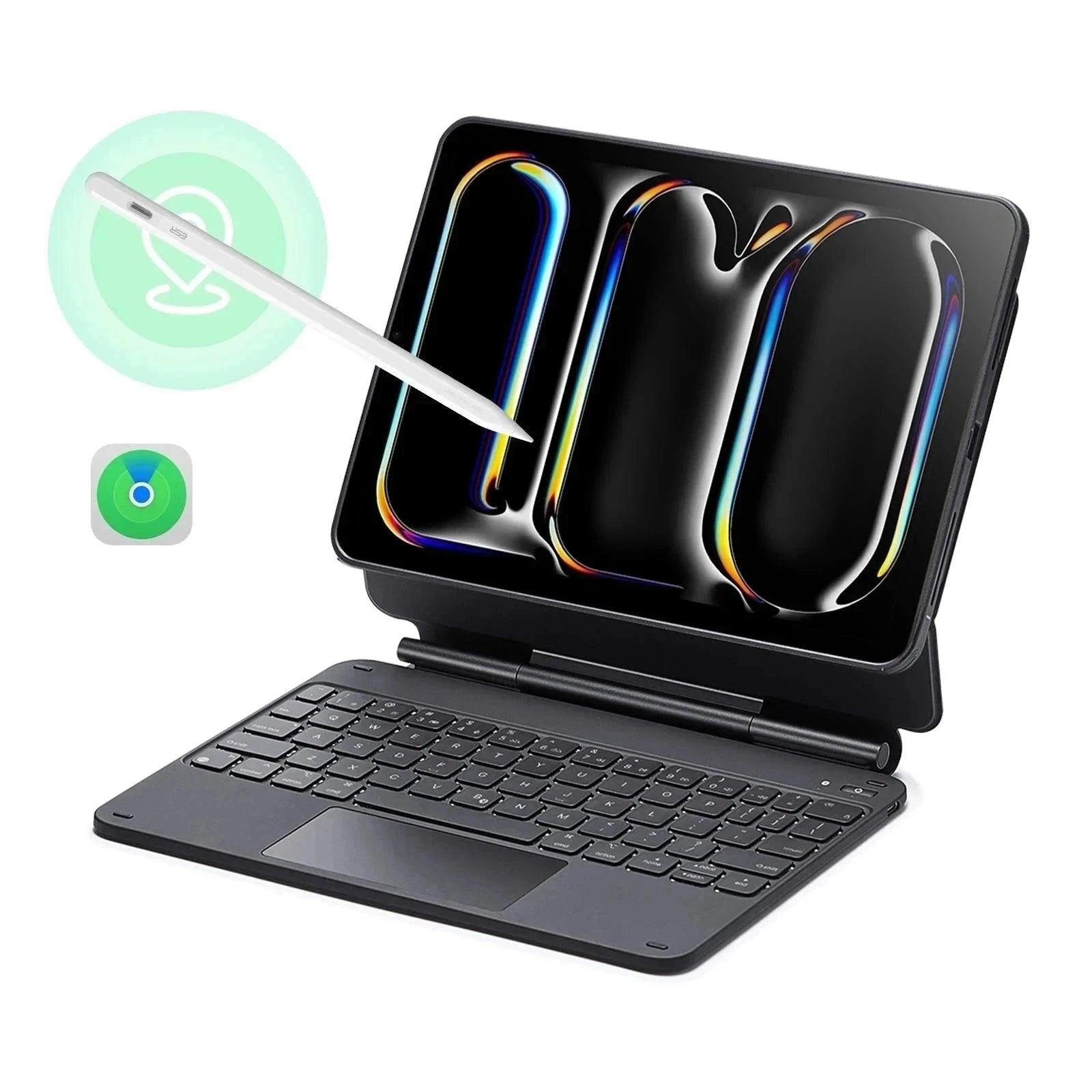 iPad Pro 11ʺ (2024) Rebound Magnetic Keyboard Case 360 Pencil