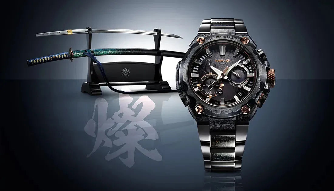 G-SHOCK] MR-G最高峰の新限定品 - 燦 - 刀匠と伝統工芸士の匠の技が