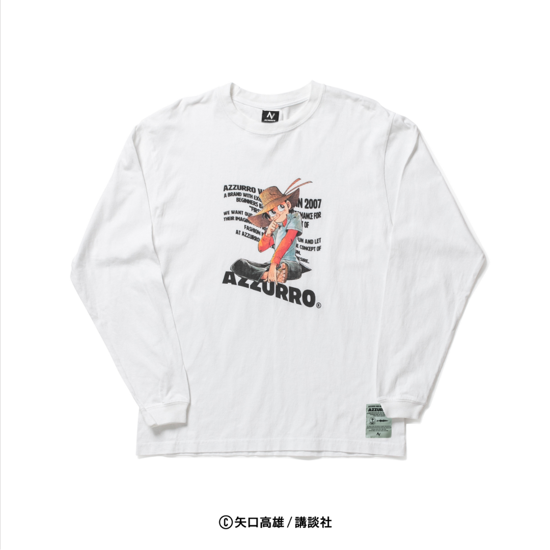 AZZURRO】釣りキチ三平 L／S TEE Az-23f-T-13 – フィッシング