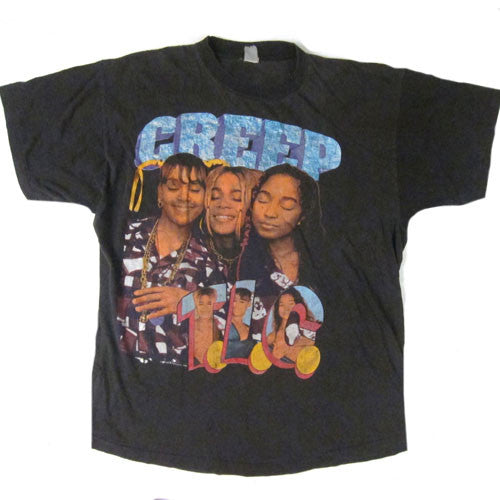 Vintage TLC hip hop rap concert tour shirt 90's 1990's left eye