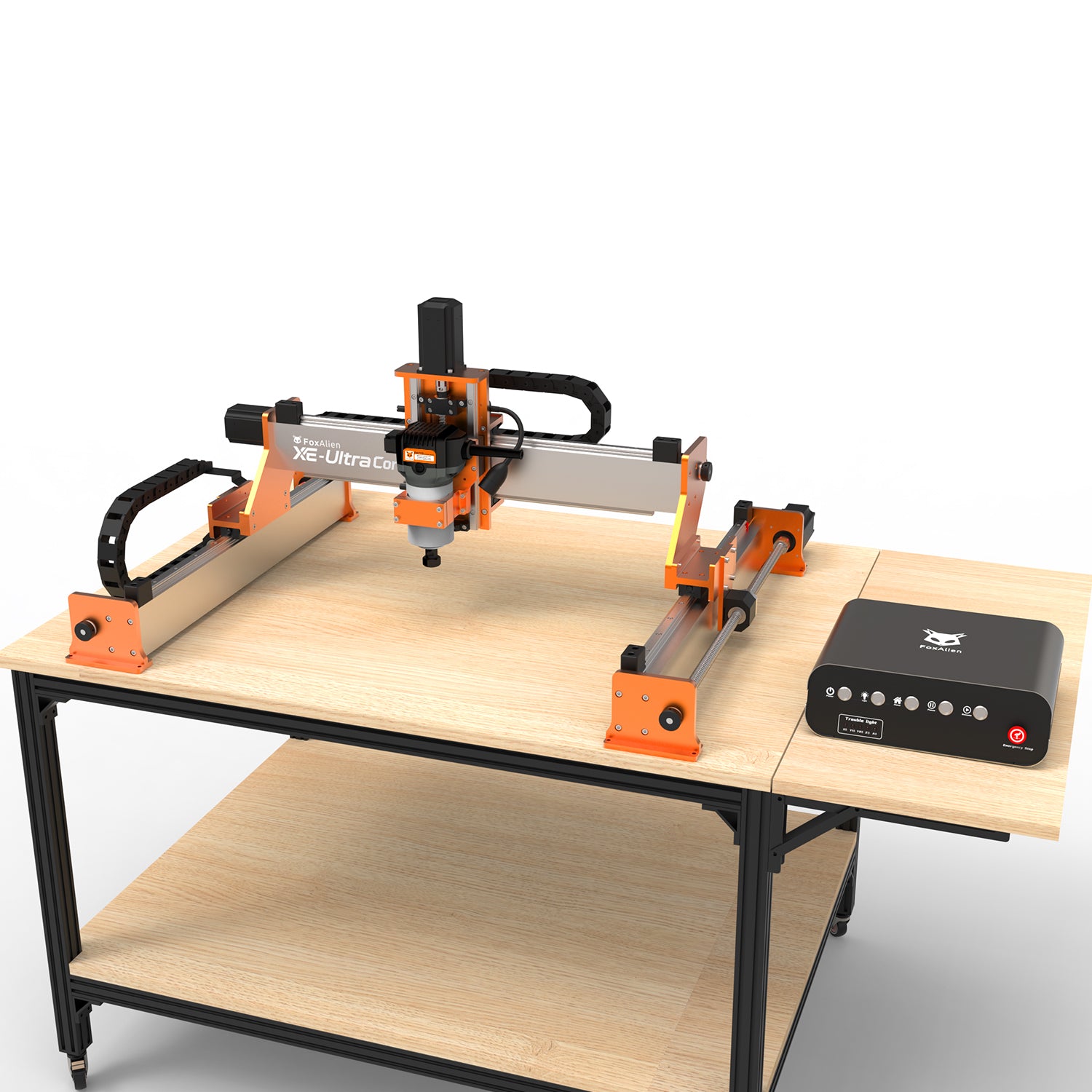 2026 New] CNC Router Machine XE-Ultra Core with FA710 Trimmer Router