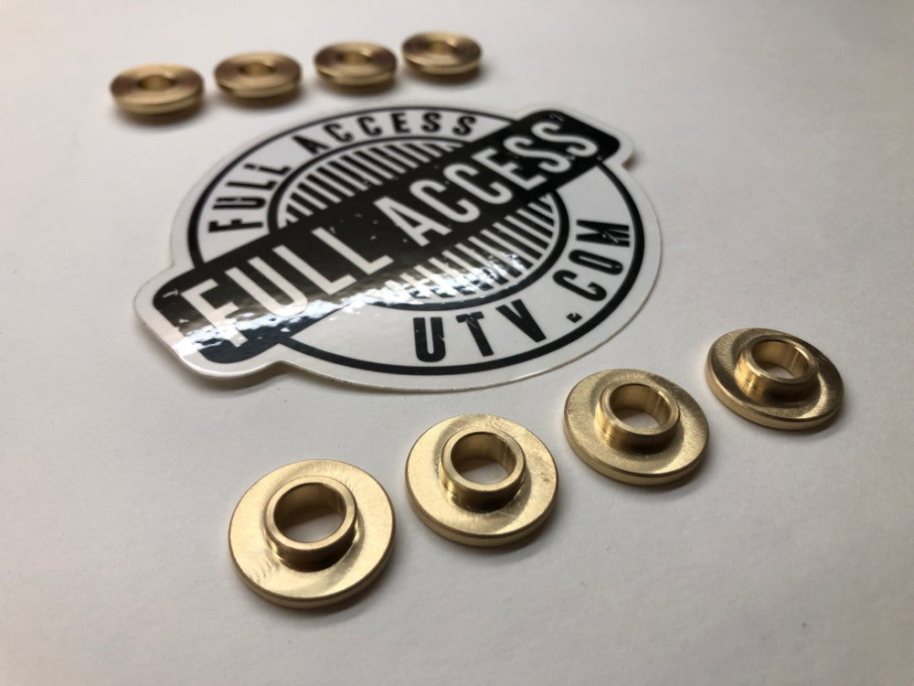 Kawasaki KRX & KRX4 1000 Brass Door Bushings (8) – Full Access UTV