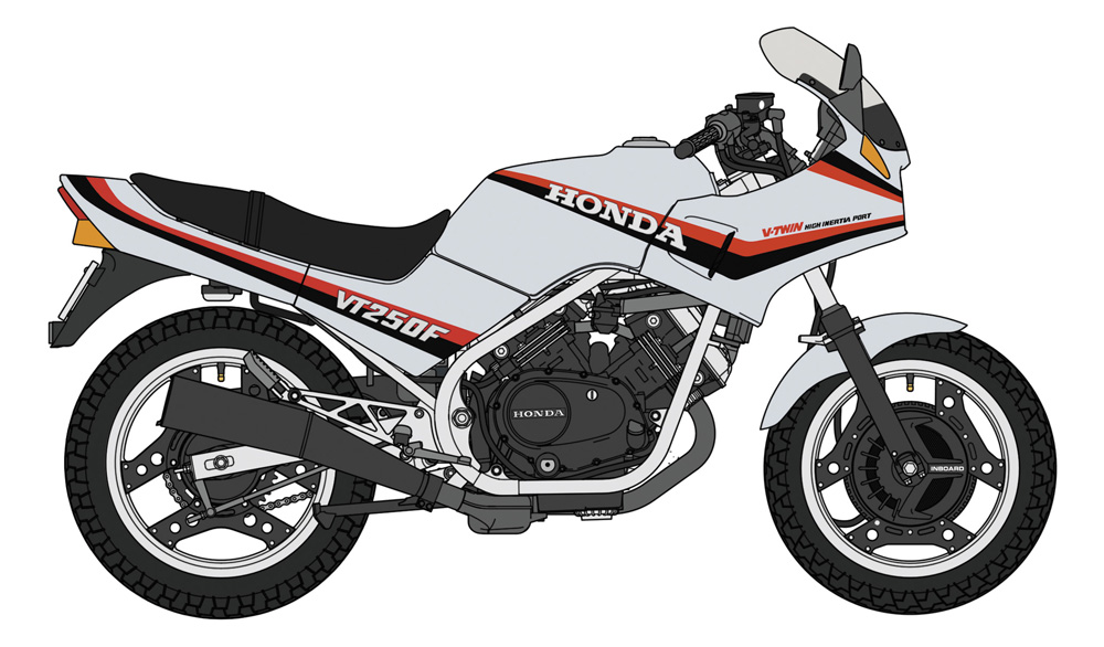 ホンダ VT250F （MC08） （1984） “シルバーカラー” | 株式会社 ハセガワ
