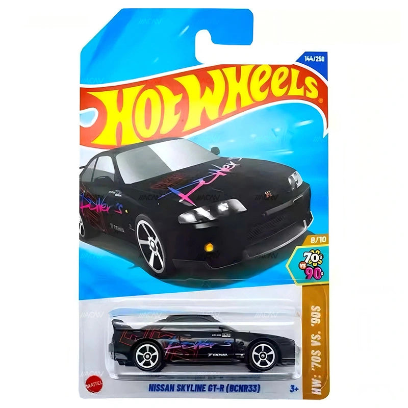 Hot Wheels Mainline 2025 – Nissan Skyline GT-R (BCNR33) HKS – Hot