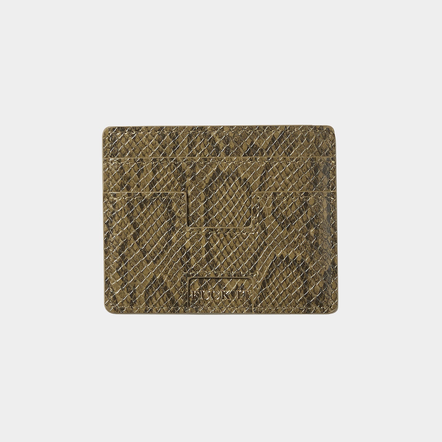 FUCK IT SNAKESKIN CARDHOLDER｜OTHERS（その他アクセサリー）｜【公式