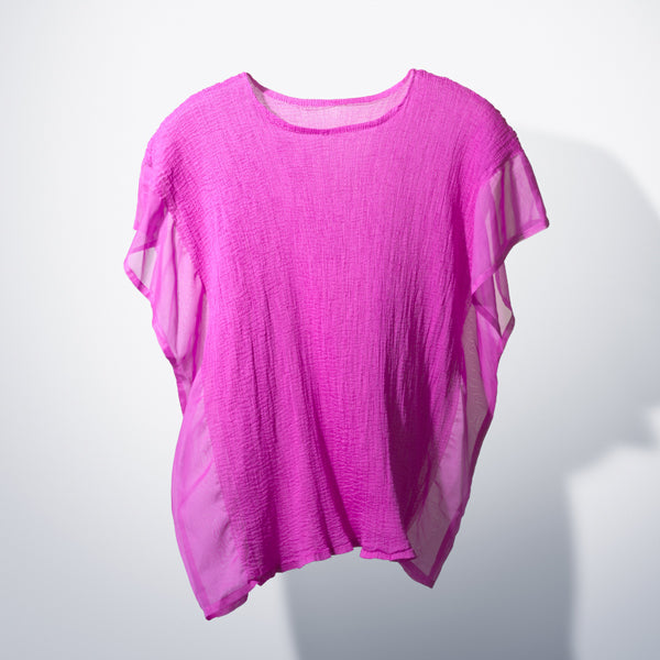 アイテムのご紹介「SHEER SEE-THROUGH CREPE」 – isseymiyake.com