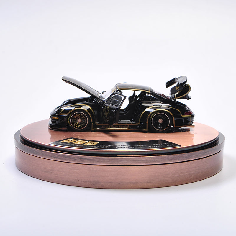 PGM 1/64 Porsche 993 RWB JPS Luxury Box Limited Fully Open – J