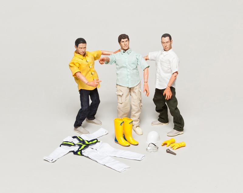 Beastie Boys Action Figures by BAPE