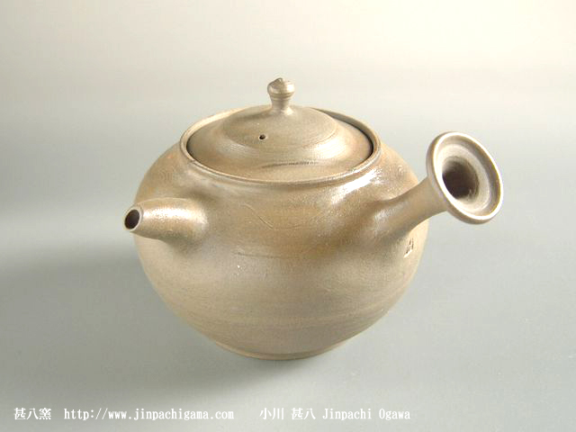 茶道具、急須、花器、煎茶道具、土瓶等の陶芸作家、小川甚八の陶芸作品