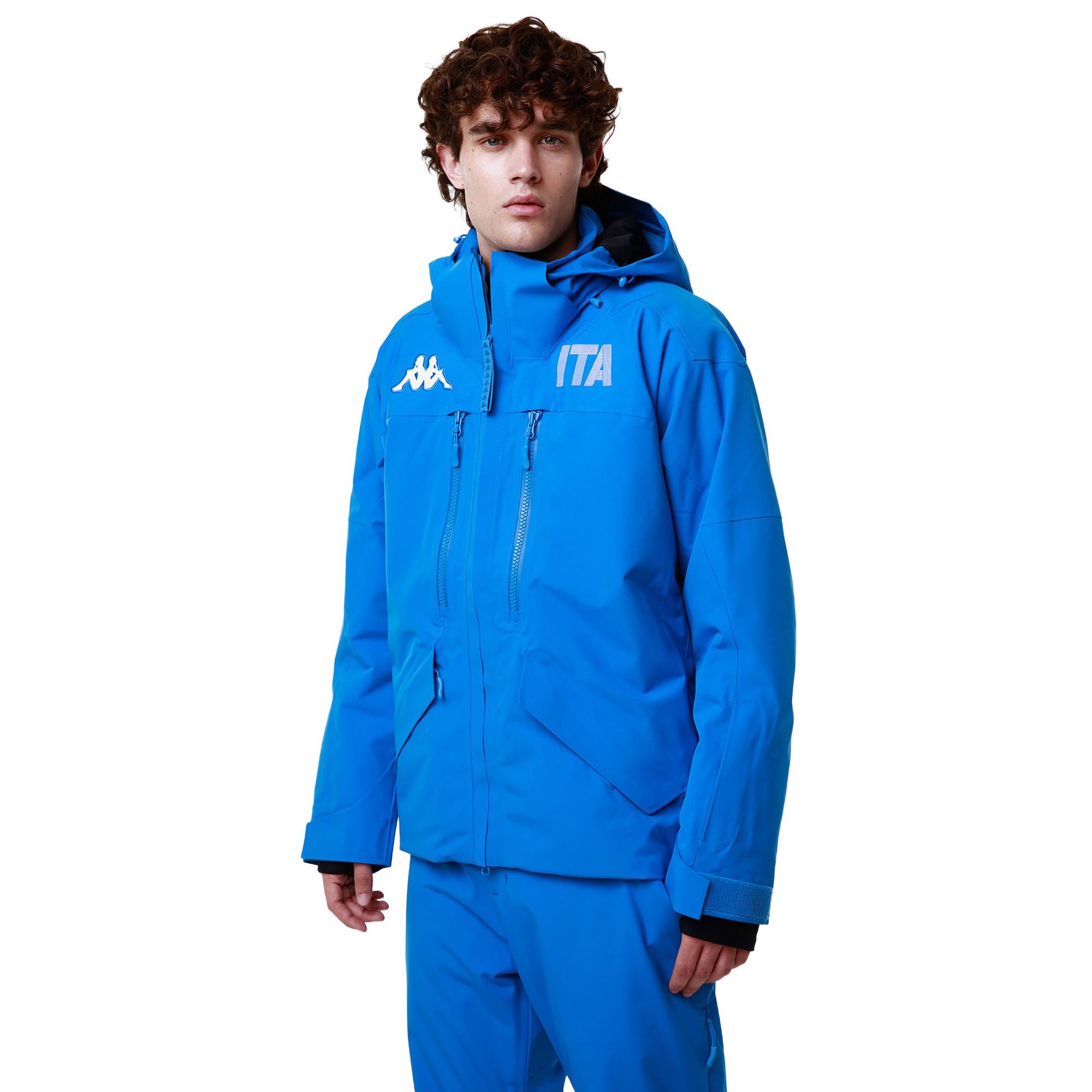 Jackets Man 6CENTO 602F ITA Mid BLUE BRILLIANT