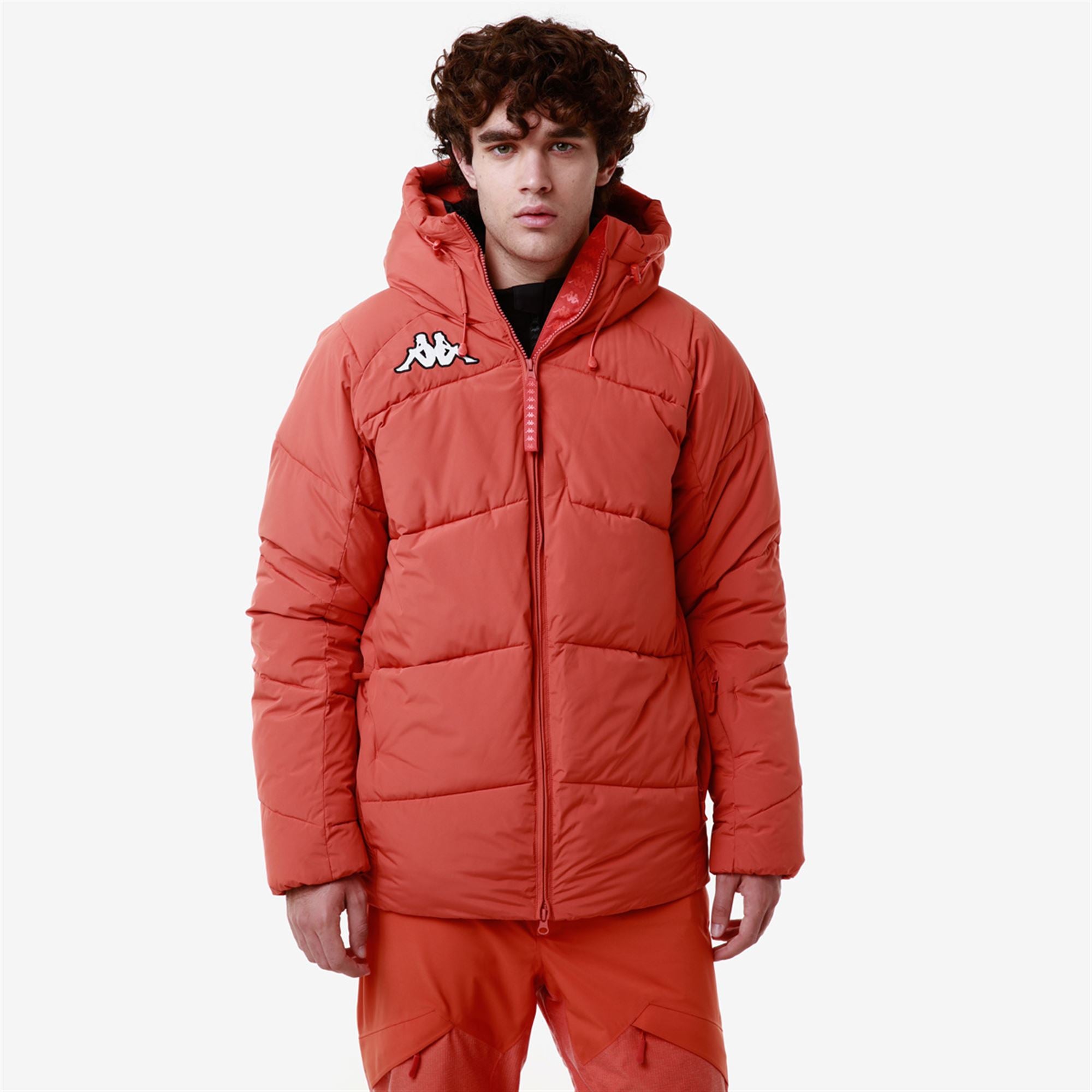 Jackets Man 6CENTO 662 Mid ORANGE SMUTTY-BLACK