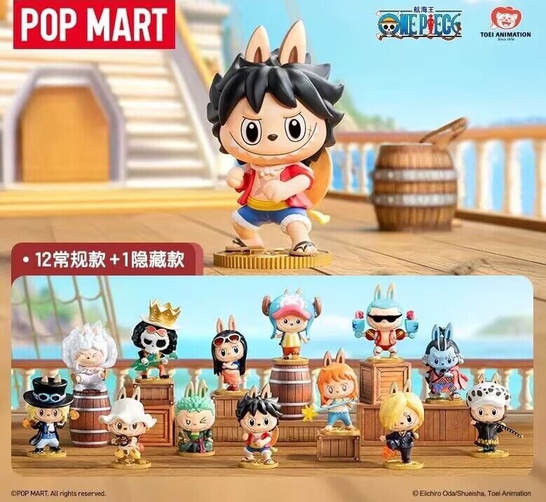 POP MART LABUBU THE MONSTERS x ONE PIECE Blind Box – KAWAII