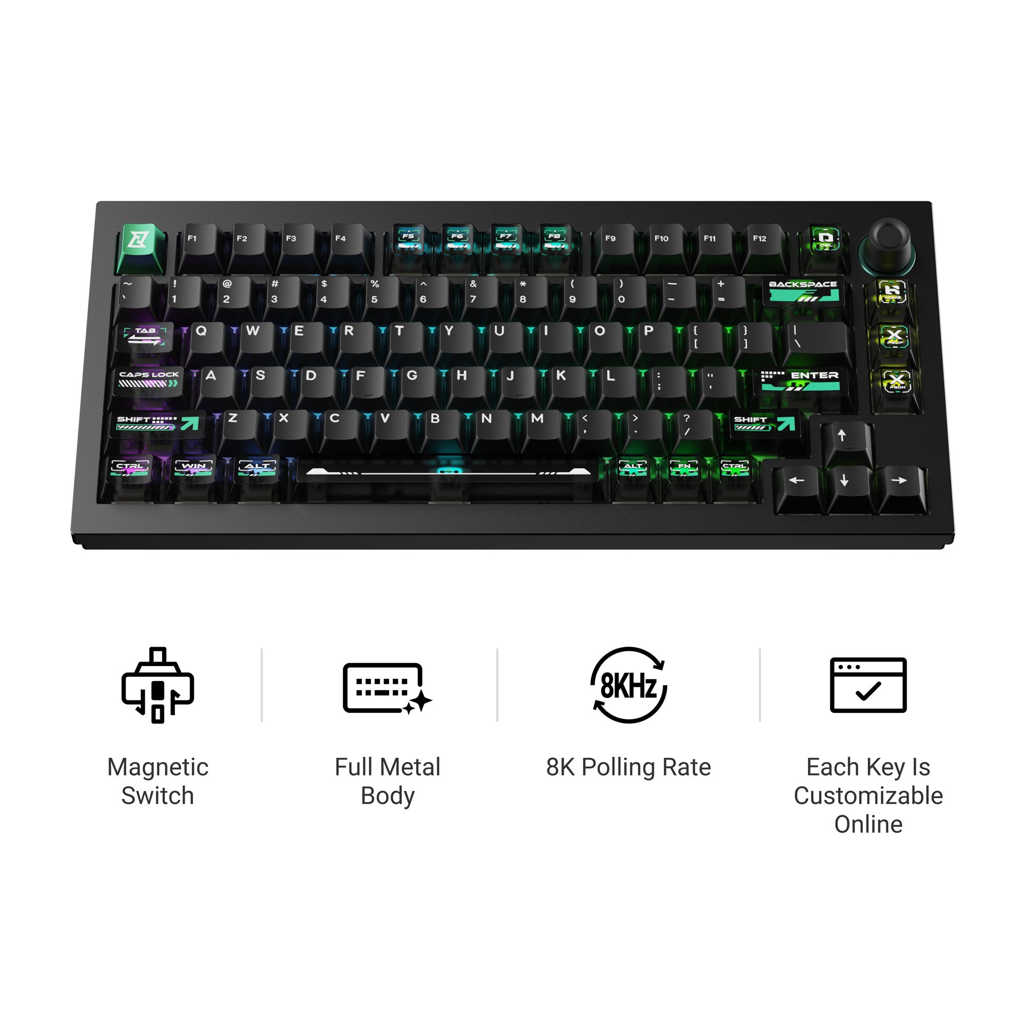 Lemokey L5 HE Magnetic Switch Custom Gaming Keyboard – Keychron
