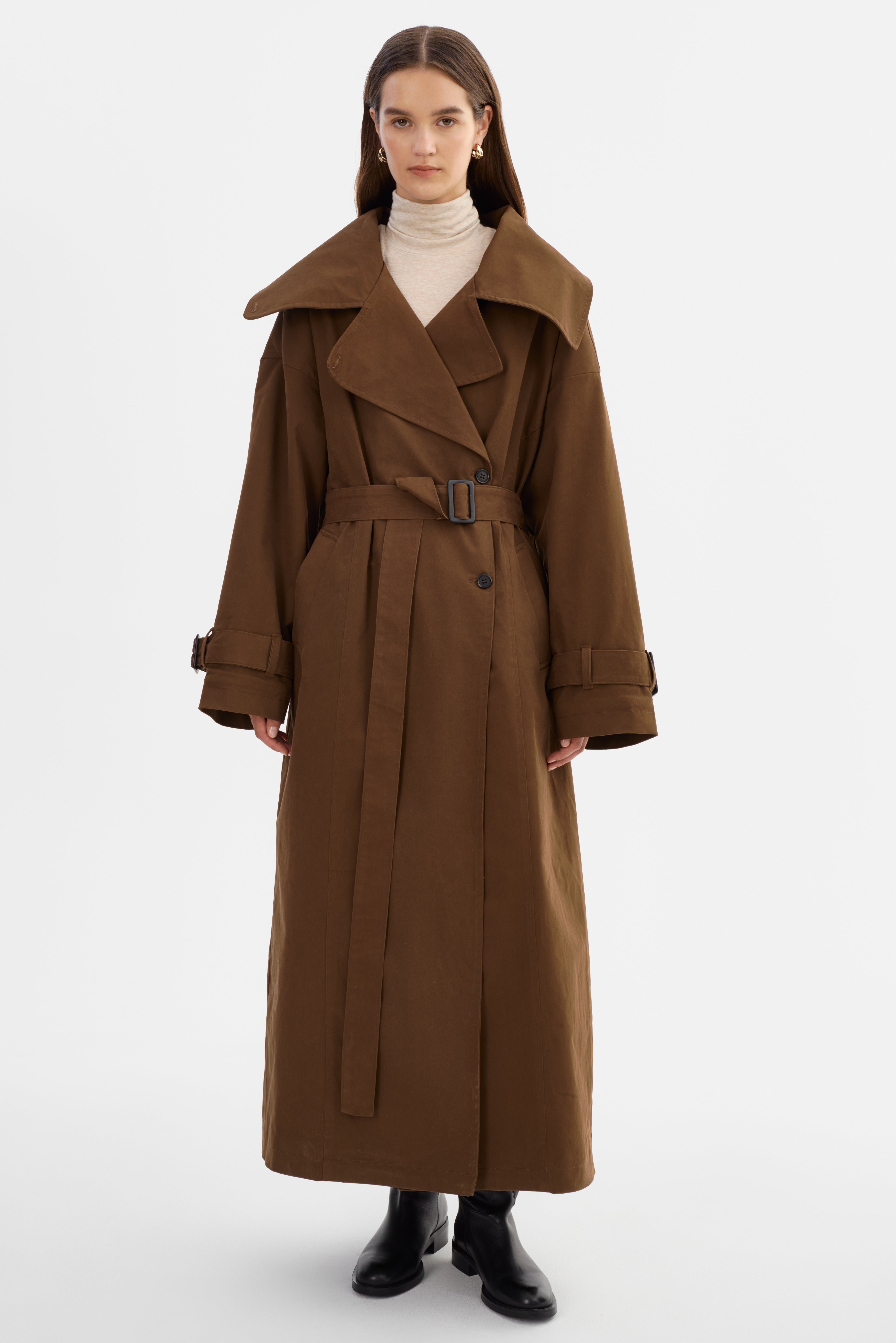 JOSEPHINE | Oversized Trench Coat – LAMARQUE