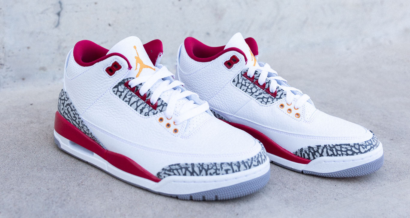 Air Jordan 3 'Cardinal Red' Release Date | Manor Phoenix – Manor.