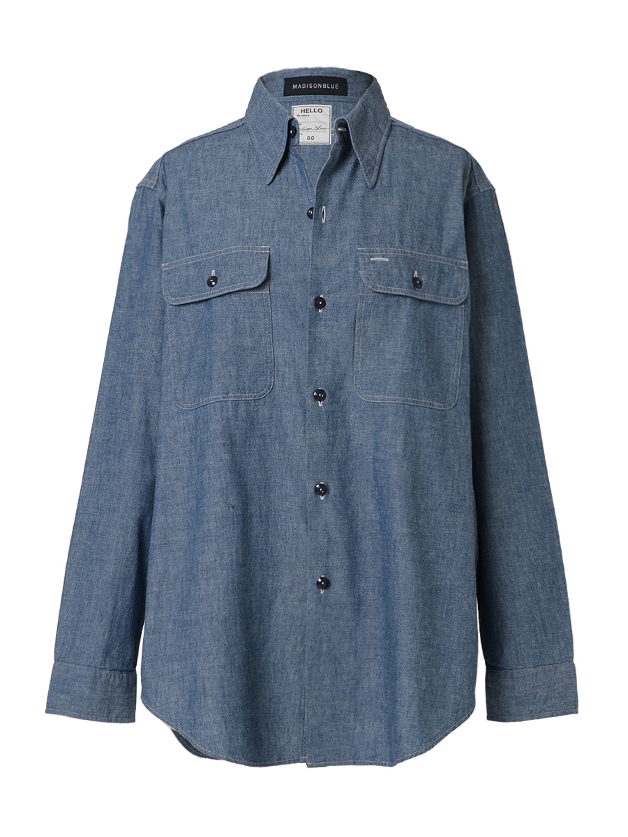 HAMPTON CHAMBRAY SHIRT(OW) | SHIRT/BLOUSE | MADISONBLUE