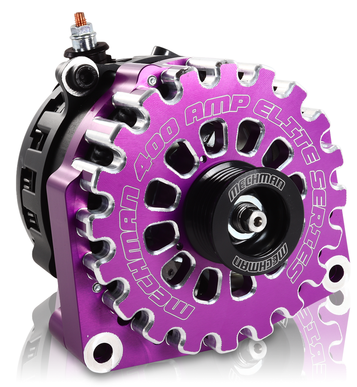 High Output 400A large case BILLET alternator for 2001-2007 GM
