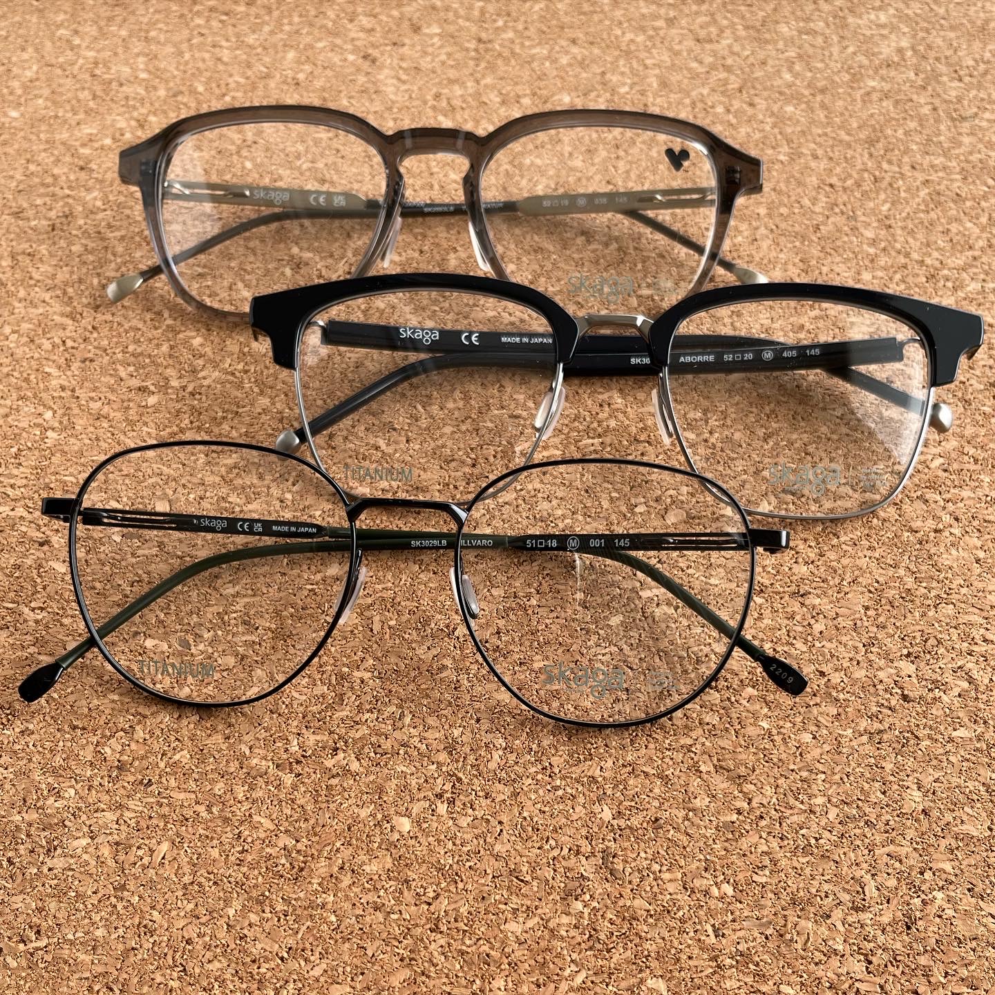 ◇NEW◇ スウェーデンのアイウェアブランド「skaga」入荷｜ニュース