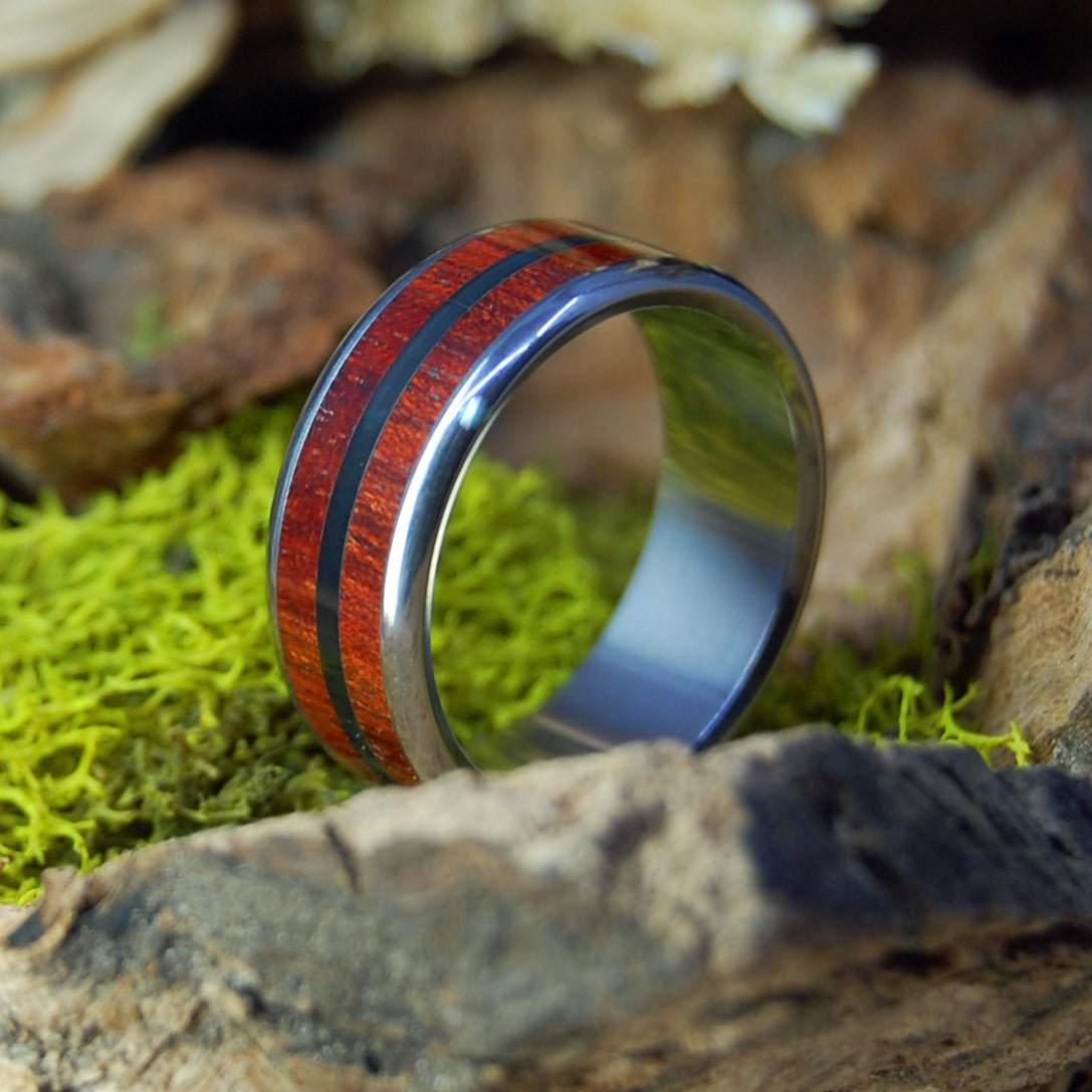 Minter + Richter | Wooden Wedding Rings - Blood and Stone - Boston