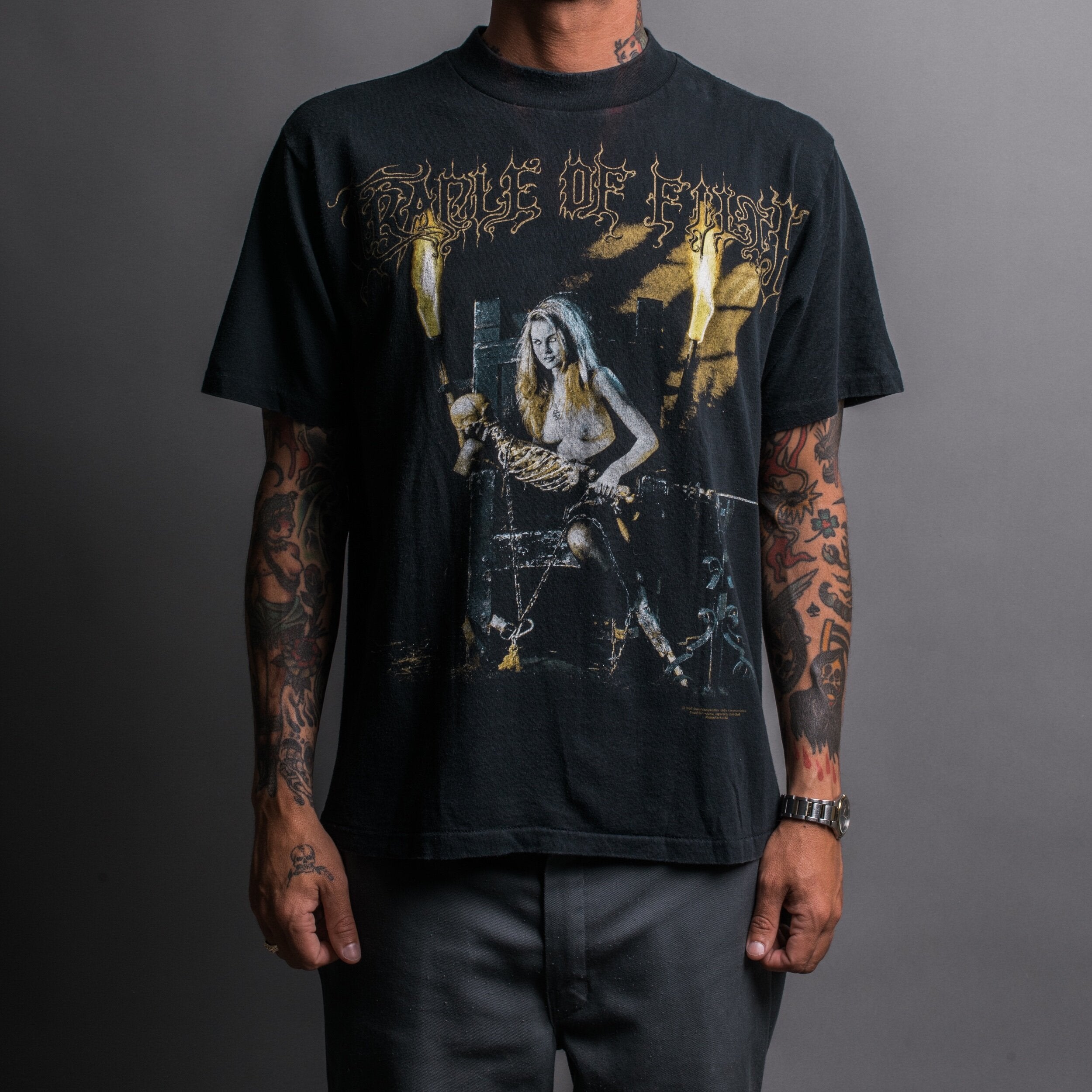 Vintage 1997 Cradle Of Filth T-Shirt – Mills Vintage USA