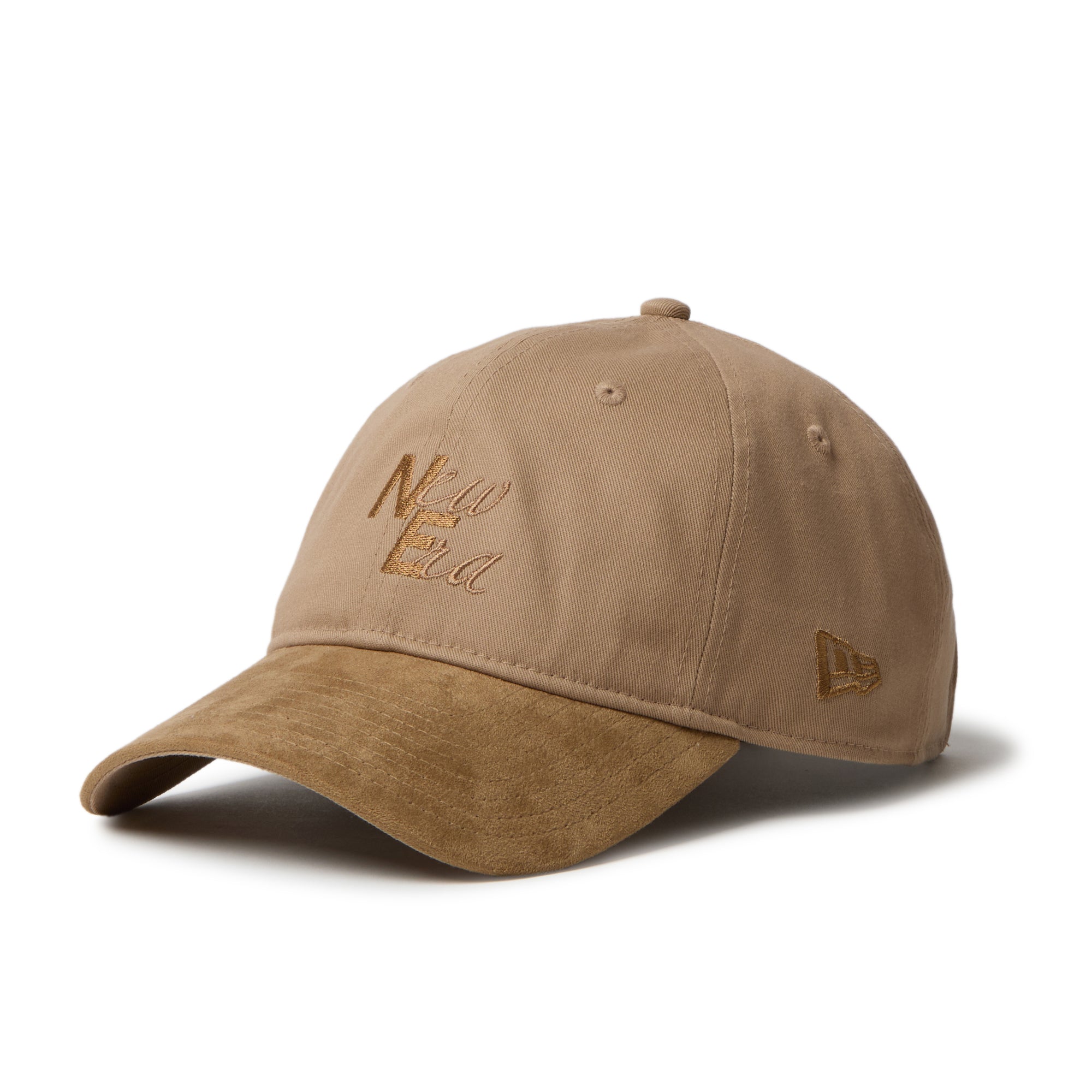 9TWENTY Nuance Color NEW ERA キャメル スウェードバイザー