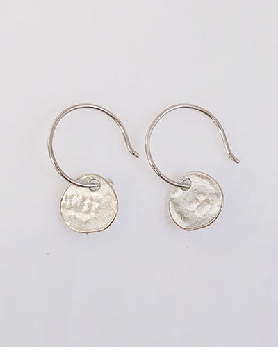 残り1点】シルバー コインフープピアス – NOZZI BAZZAR