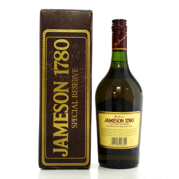 John Jameson 1780 Special Reserve 12YO Irish Whiskey - 1980s (43