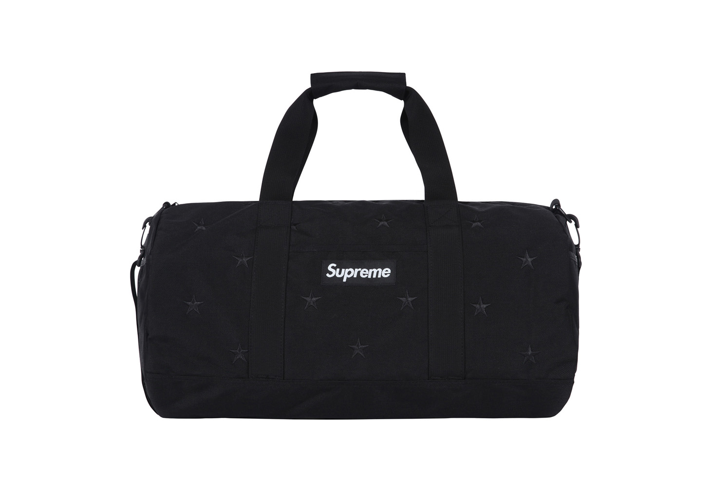 Supreme Stars Duffle スター 星 ブラック 1.jpg