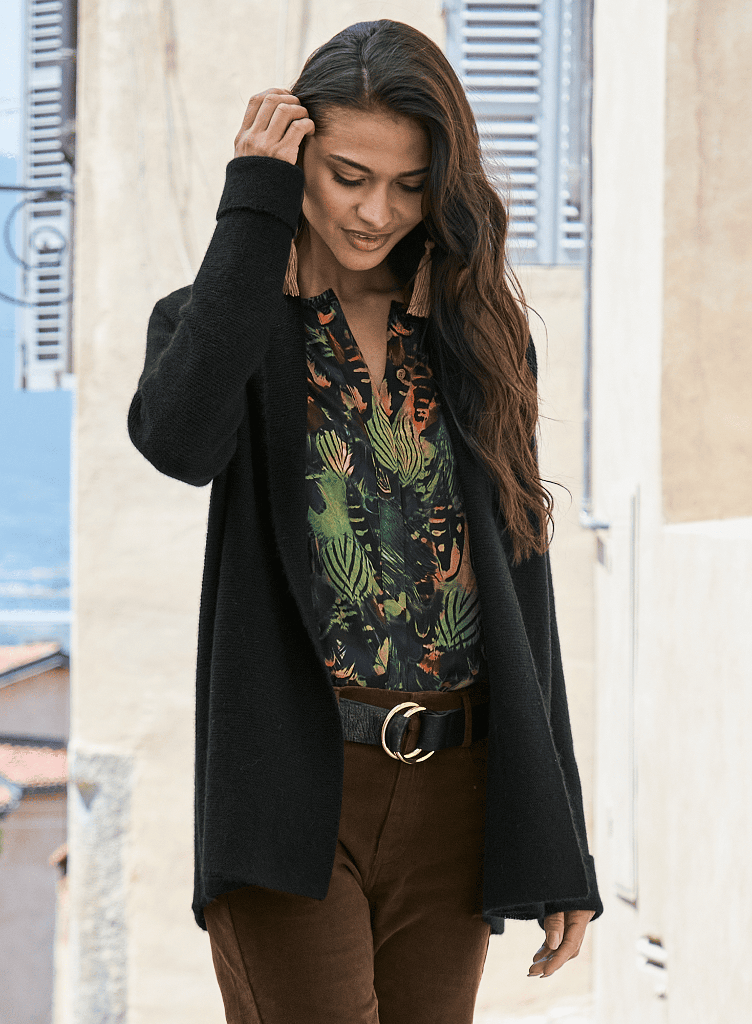 Links Shawl Collar Cardigan – Peruvian Connection
