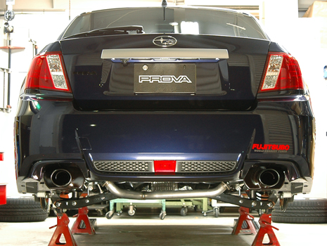 ブラックステンレス スポーツマフラー｜PROVA スバル車専門
