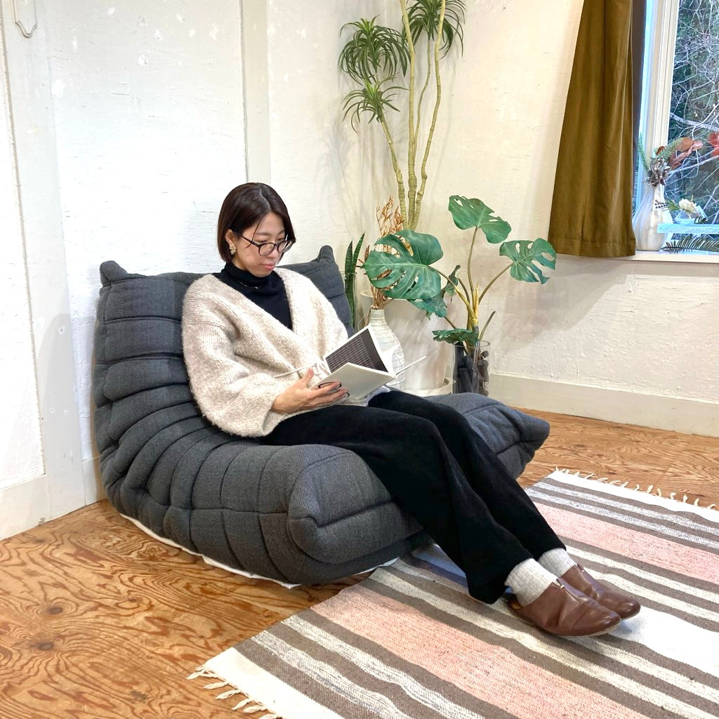 リーン・ロゼ / ligne roset ロゼトーゴ 1Pソファ 中古 デザイナーズ
