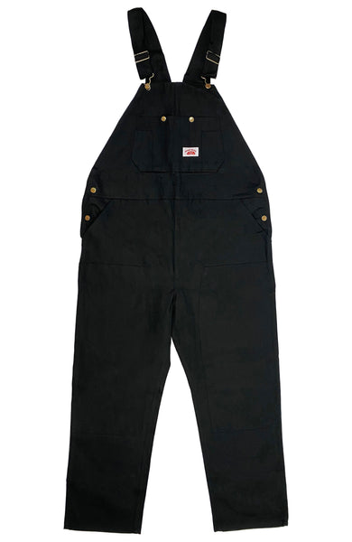 383 American Made Black Duck Bib Overalls Made in USA Heavy Duty