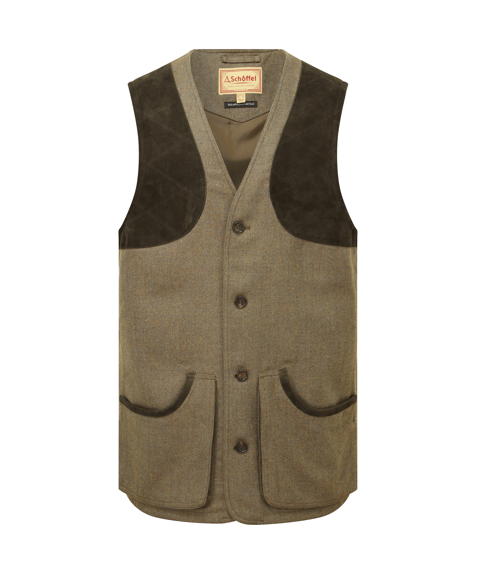 Men's Ptarmigan Green Tweed Vest II | Schöffel Country US