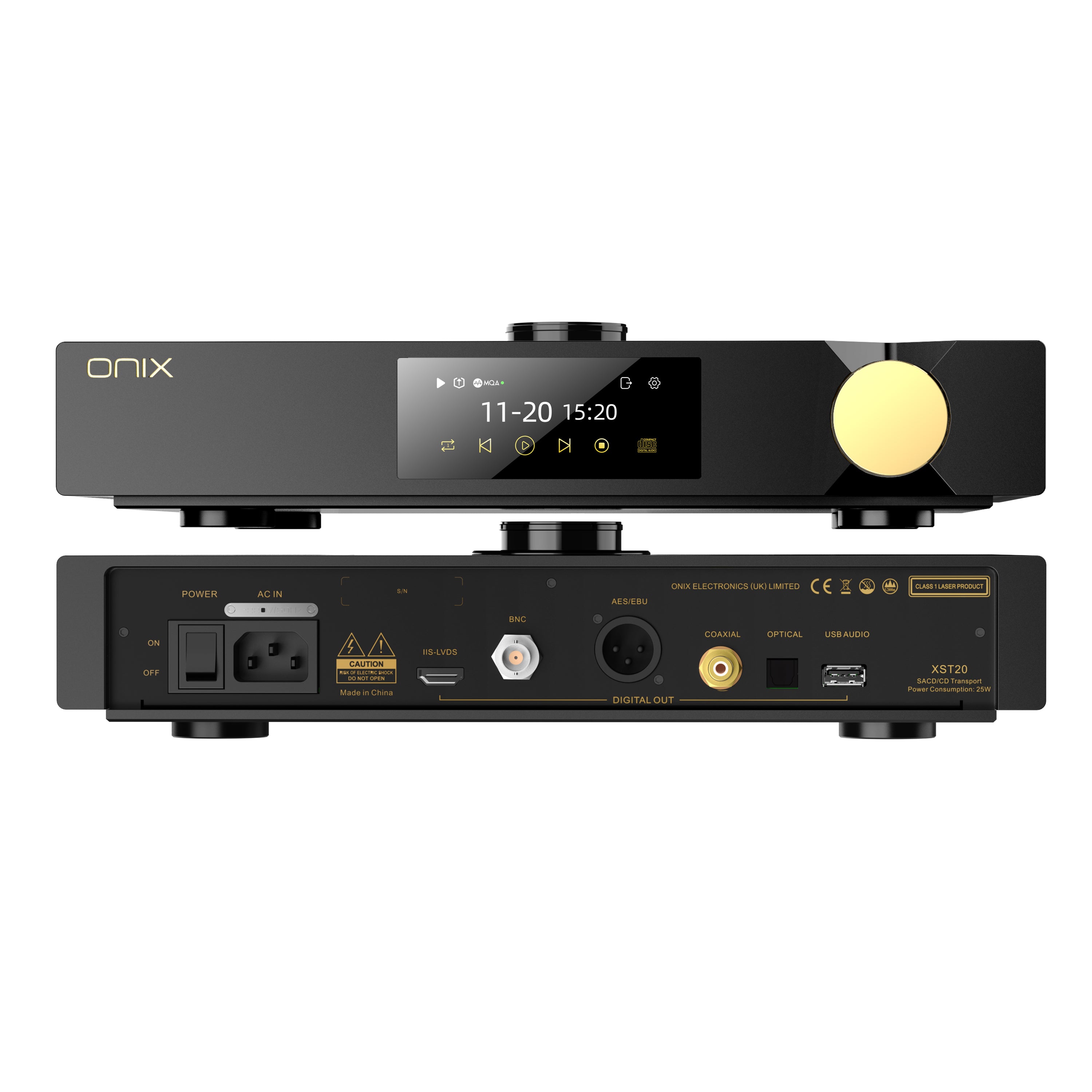 Shanling Onix Zenith XST20 SACD/CD Transport – Safe and Sound HQ