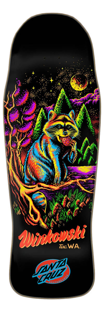 10.34in Winkowski Trash Panda Santa Cruz Skateboard Deck