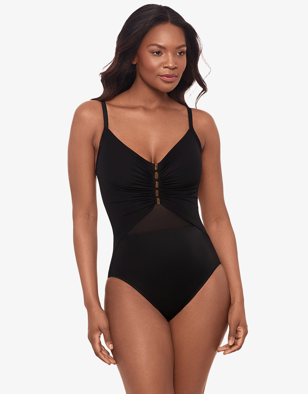 Network News Mariposa Swimsuit - Black andmary Natalie swimsuit black