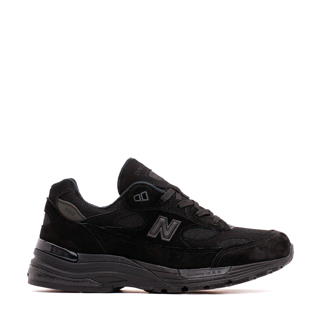 New Balance Unisex Made in USA 992 Triple Black U992TB – Solestop.com