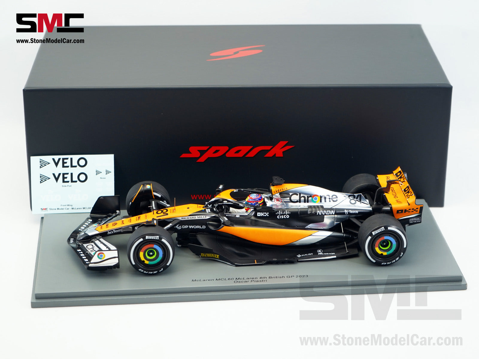 McLaren F1 MCL60 #81 Oscar Piastri 4th British GP 2023 Special