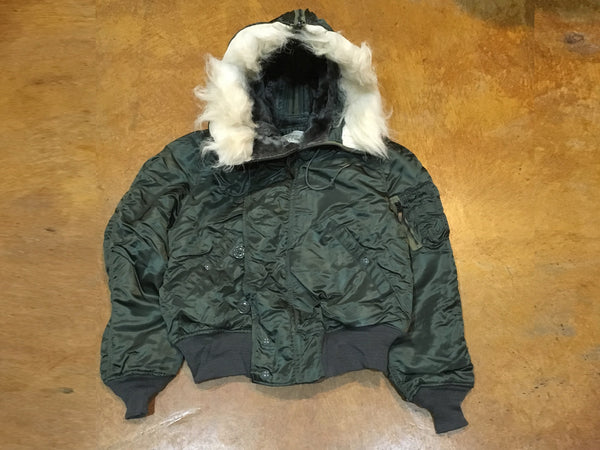 Military New GI N-2B Sage 1976 by Alpha Industries – Stars and Stripes