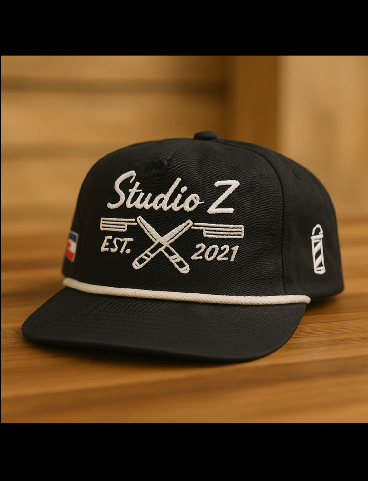 STUDIO Z SNAPBACK (BLACK) – Studio Z Barbershop & Co.