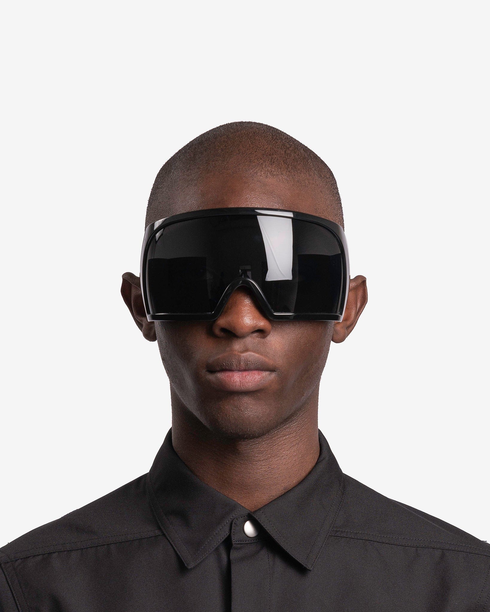 Kriester Sunglasses in Black/Black Lens – SVRN