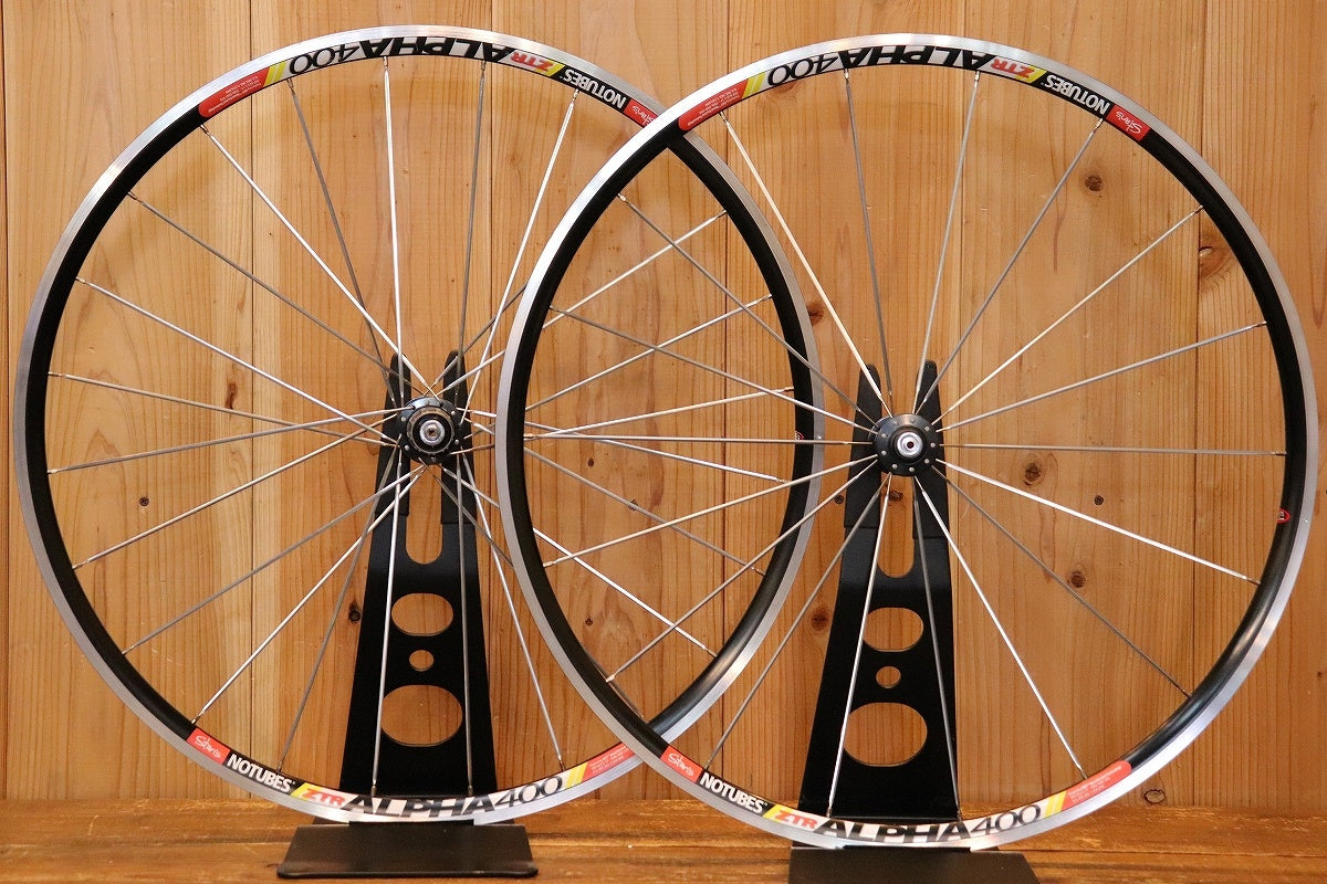 スタンズ STAN'S ZTR ALPHA 400 リム 手組み DURA-ACE HB/FH-9000 ハブ