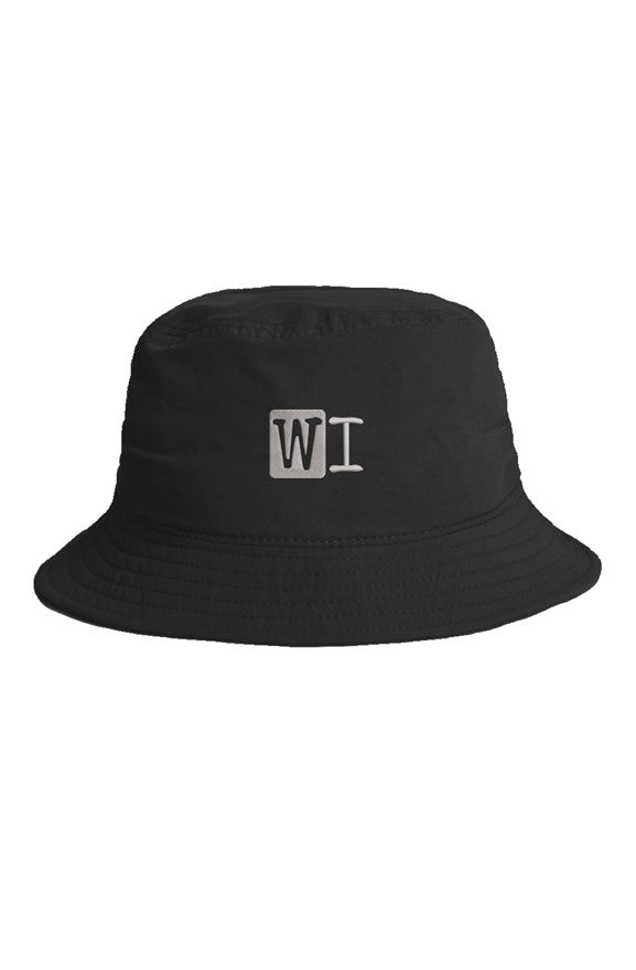 WI Nylon Bucket Hat – WE IS WI