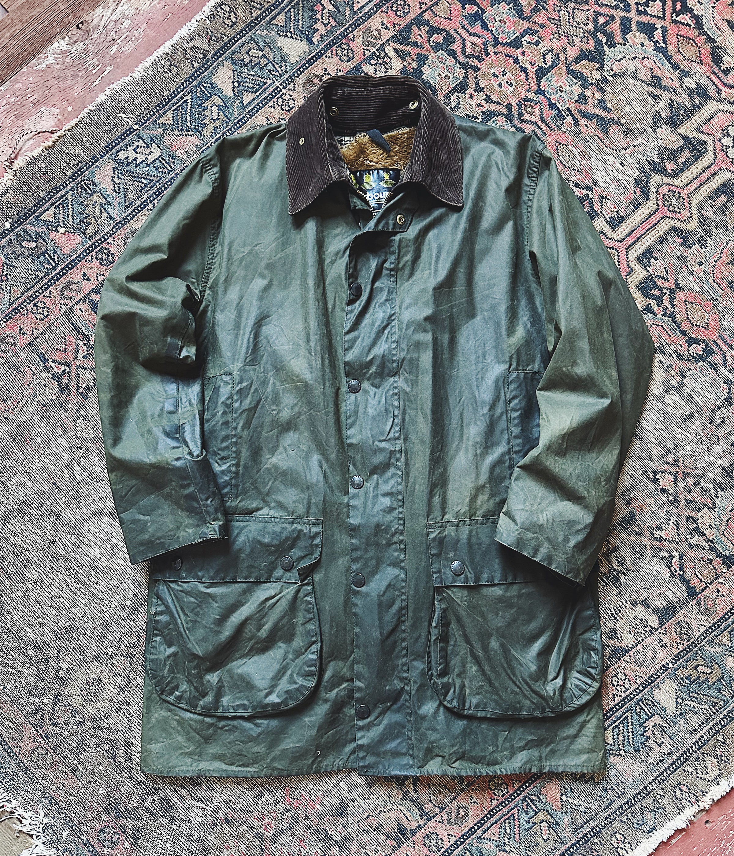 Vintage Barbour Border Jacket + Liner – Wooden Sleepers
