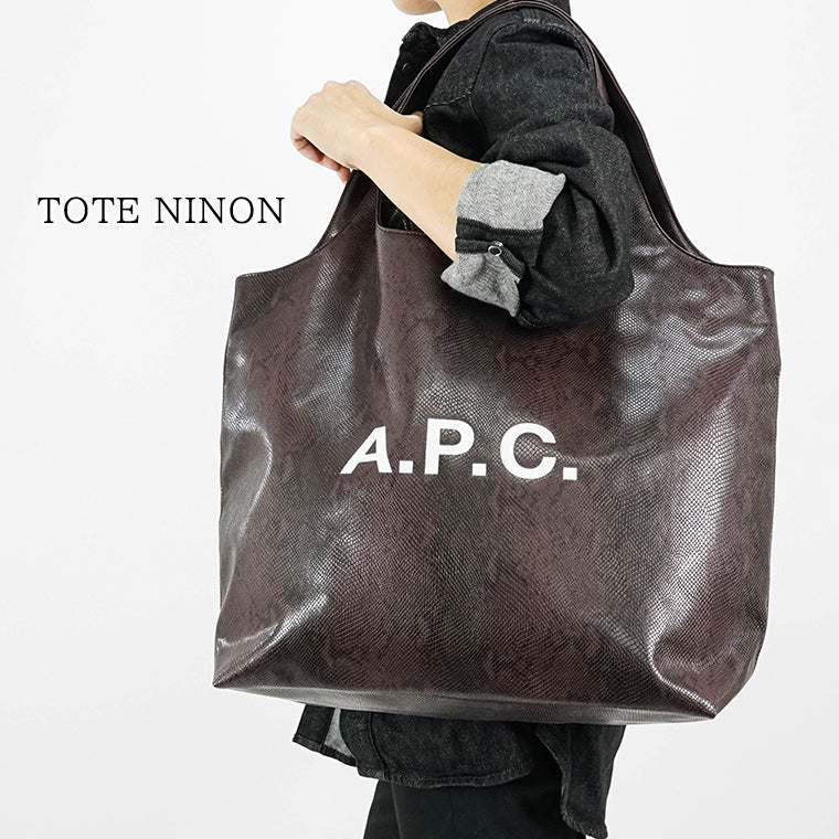 アーペーセー A.P.C. メンズ レディース トートバッグ ブラックベリー